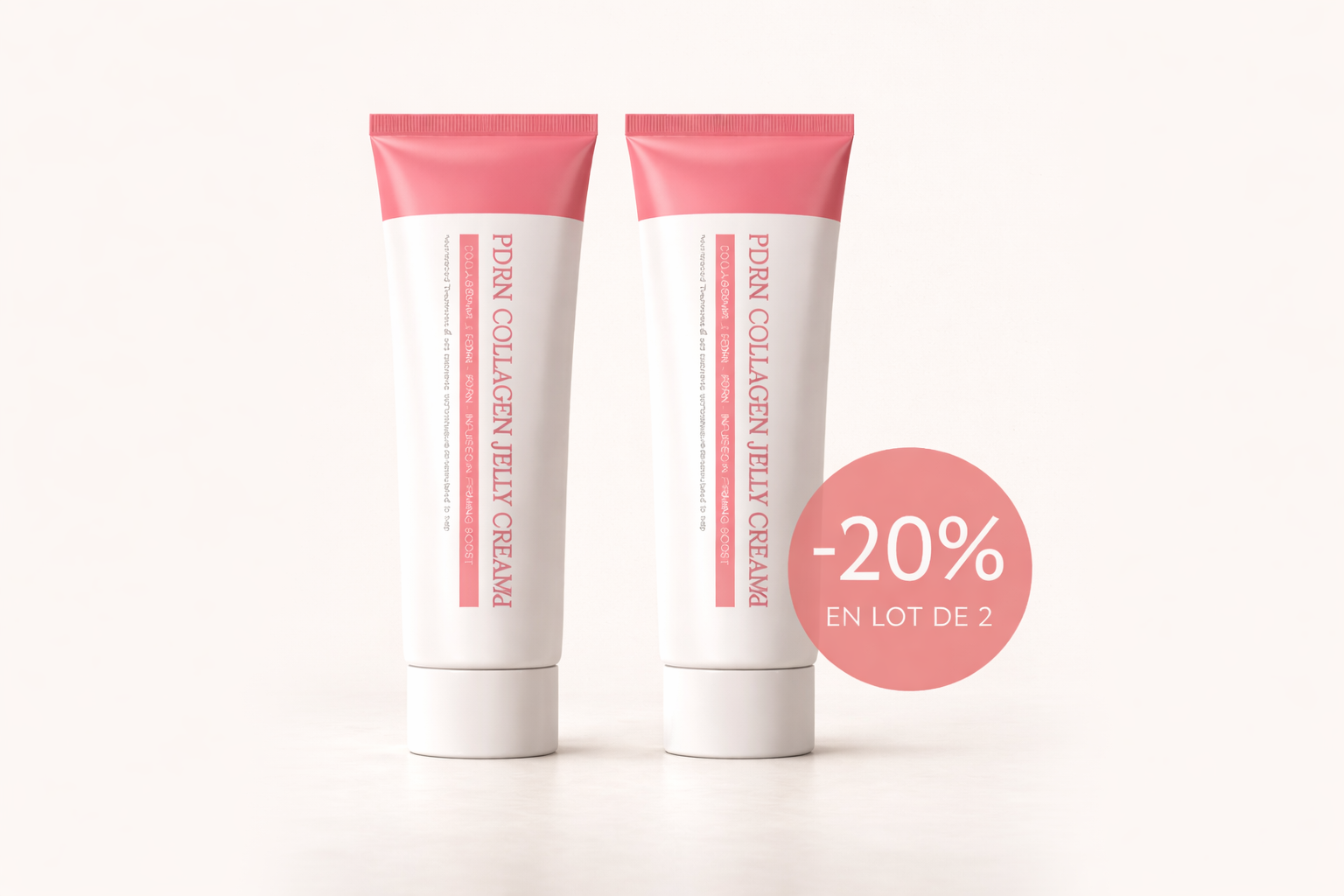 Cure 2 mois — PDRN Collagen Jelly Cream (2 pots)